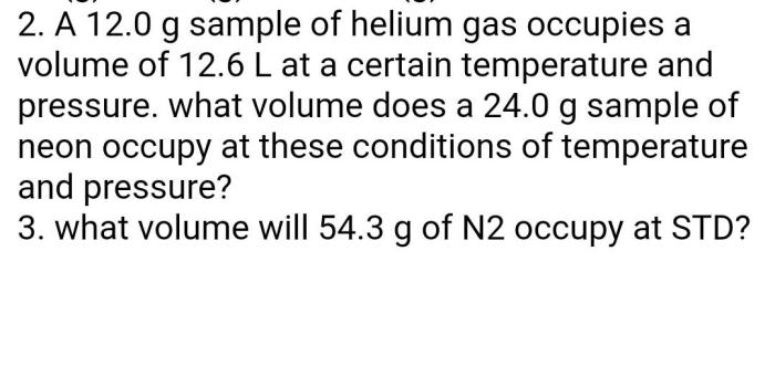 A gas occupies 900.0 ml