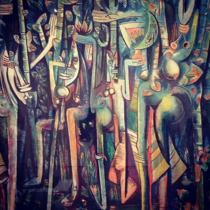 The jungle by wifredo lam