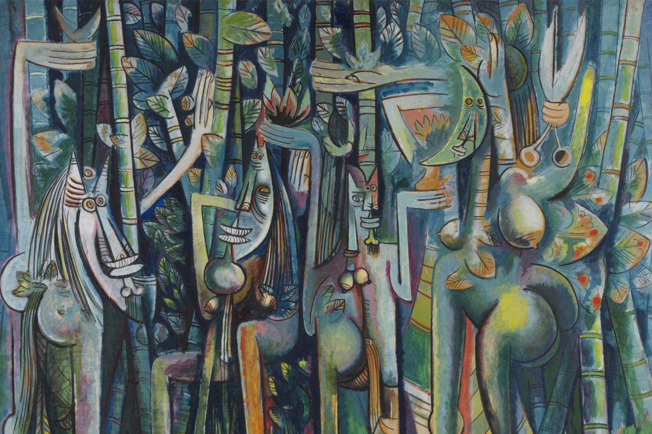 The jungle by wifredo lam