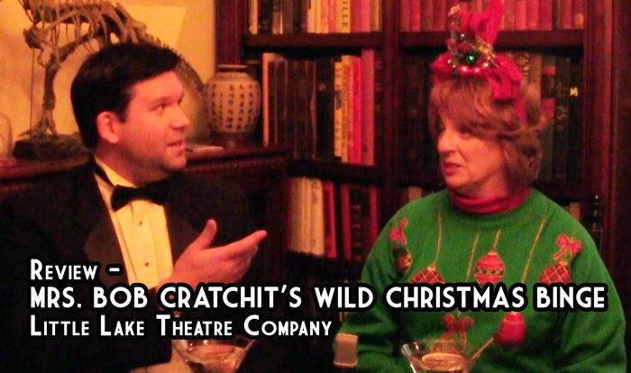 Mrs bob cratchit's wild christmas binge