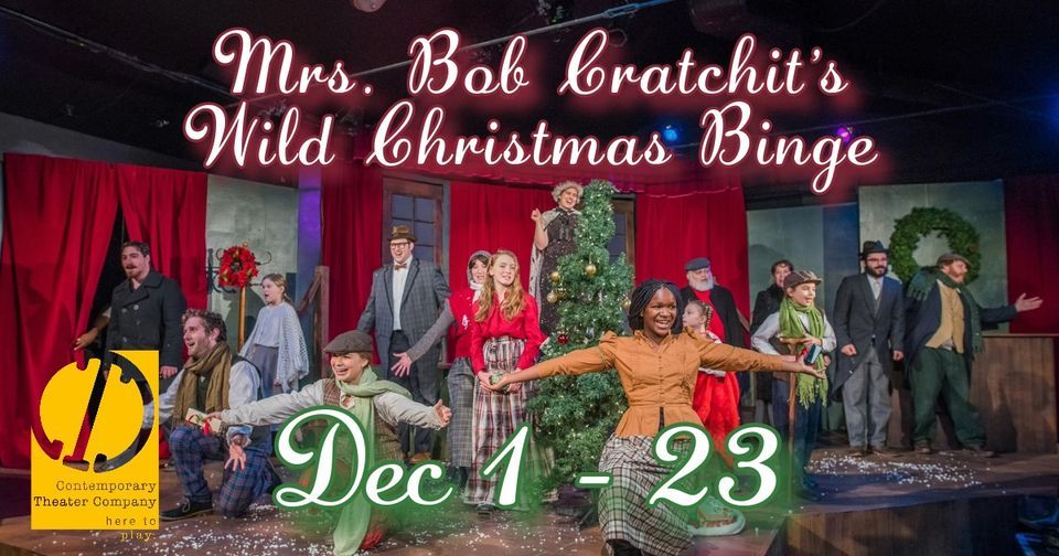 Mrs bob cratchit's wild christmas binge