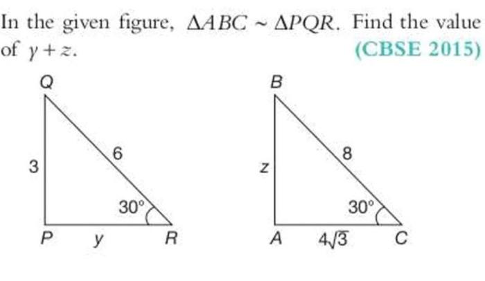 If pqr utv find the value of x