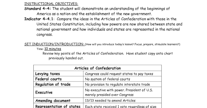 The articles of confederation 1777 worksheet answers