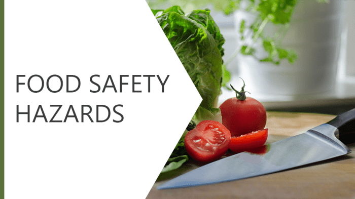 Physical hazards food hazard workplace safety training choose board tip activities biological